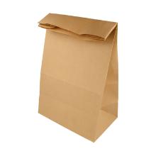 SHOPPER/SACHET SOS FOND BLOC 50G KRAFT BRUN 22+14X37CM (1X500) photo du produit