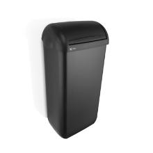 POUBELLE HYGIENIQUE 23L BLACK SATINO NOIR MAT 34X22.5X50CM (1) photo du produit