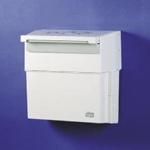AFVALBAK TORK COMPACT-BOX 20L WIT 29X17X30CM (1) artikelfoto