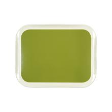 PLATEAU POLY LUX ROCCANDIA VERT OLIVE 430X330MM (25X1) photo du produit