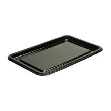 PLATEAU RPET NOIR RECTANGULAIRE 35X24CM (10X5) photo du produit