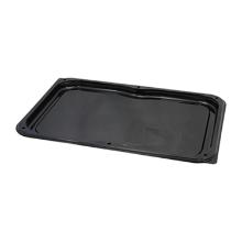 PLAT ULTIM RPET NOIR 539X365X42MM +COUVERCLE DOME RPET TRSP H. 58MM (25) photo du produit