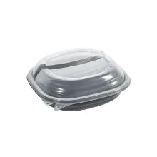 BOX VISTA PP DONKERGRIJS 230X230X80MM - 2 VAKS - 670/460ML (1X120) artikelfoto
