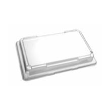 COUVERCLE POUR DELI TRAY 215/135 APET CRISTAL 220X140X30MM (1X280) photo du produit
