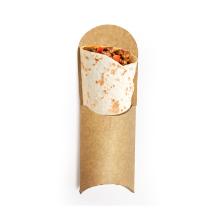 WRAP/TORTILLA POCKET CARTON BRUN/BRUN 240X90MM (1X1000) photo du produit