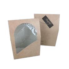 WRAP BOX CARTON AVEC FENETRE 140x95x55 (1X600) photo du produit