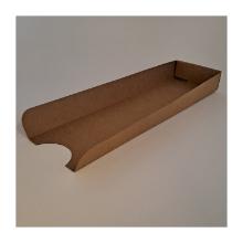 OPEN ENDED PANINI TRAY - KARTON/PE BRUIN/BRUIN 280X80X30MM (1X500) artikelfoto