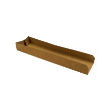 OPEN ENDED BAGUETTE TRAY - CARTON BRUN/BRUN 280X70X32MM (1X1000) photo du produit