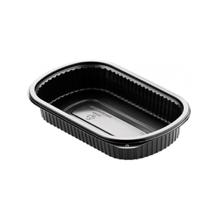 MEALBOX PP NOIR 240X150X40MM 1 COMP. - 800ML (5X50) photo du produit