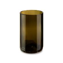 VERRE IWAS A WINE BOTTLE - VERT OLIVE D.74 H.120MM 355ML (6X4) photo du produit