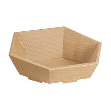PANIER DE PRESENTATION SMALL CARTON BRUN 290X270X60/105MM (1X25) photo du produit