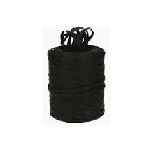 BOULE POLY RAFFIA NOIR 15MMX200M (1X1) photo du produit