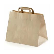 SHOPPER VERIVE KRAFT 80G BRUN 32+22X28CM (1X250) photo du produit