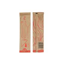 SET 6/1 BOIS WAX - VERIVE SERV 2PLI- COUT-FOURCH-CUILL.A POT-SEL-POIVRE (5X100) photo du produit