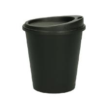 COFFEE TO GO CUP&LID PP REUSE NOIR VERIVE 200ML - D.79MM H.93MM (1X100) photo du produit