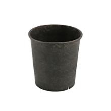 FOOD CONTAINER REUSE PP/FIBRE BOIS ROND GRIS VERIVE D.95H.100MM400ML(6X10) photo du produit