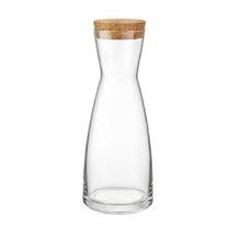 CARAFE BORMIOLI ROCCO YPSILON AVEC BOUCHON EN LIEGE D.80 H.220MM - 500ML (1) photo du produit