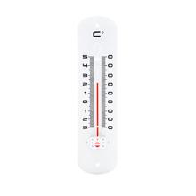 THERMOMETRE -30 AU +50C BLANC METAL 19.2X5CM (1) photo du produit