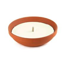 KAARS SCHAAL TERRACOTTA 11 UREN D.190 H.60MM (10) artikelfoto