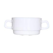 BOL A POTAGE AVEC ANSES ARCOROC RESTAURANT BLANC - 310ML (6) photo du produit