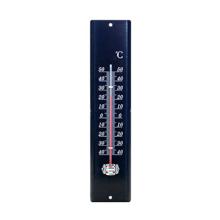 THERMOMETRE -30 AU +50C NOIR METAL 29.2X7CM (1) photo du produit