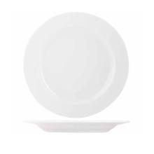 ASSIETTE PLATE ESSENTIALS RIM BLANC D.25CM (1X6) photo du produit