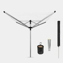 SECHOIR PARAPLUIE LIFT-O-MATIC BRABANTIA 50M GRIS METALLIC (1) photo du produit