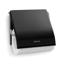PORTE ROULEAU PAPIER WC CLASSIC BRABANTIA NOIR (6) photo du produit