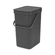 POUBELLE SORT&GO 12L BRABANTIA GRIS 20X24.9X35.1CM (2) photo du produit