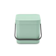POUBELLE SORT&GO 6L BRABANTIA GJADE GREEN 20X24.5X18.1CM (4) photo du produit