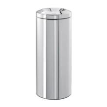 PAPIERBAK 30L ROND VLAMDOVEND BRABANTIA BRILLANT STEEL D.29.5X68.5CM (1) artikelfoto