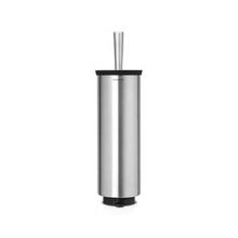 SET BROSSE WC BRABANTIA AVEC SUPPORT MUR FERME MATT STEEL (2) photo du produit