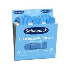DETECTABLE PLEISTERS BLAUW SALVEQUICK (6X35) artikelfoto