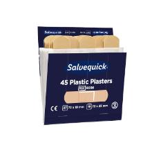 PANSEMENT PLASTIFIE BEIGE SALVEQUICK (6X45) photo du produit