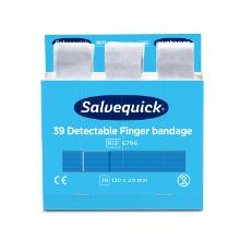 PANSEMENT DETECTABLES XL BLEUS SALVEQUICK 120X20MM (6X39) photo du produit
