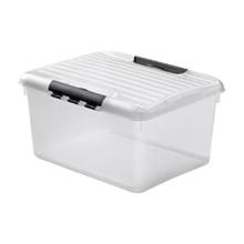 OPTIMA MULTIBOX 33L TRANSPARANT/ZWART 49X39X26CM (1) artikelfoto