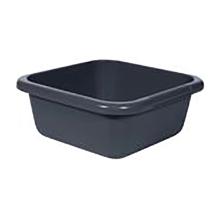 BASSINE 15L CARRE CURVER ANTHRACITE 40X40X15CM (5) photo du produit