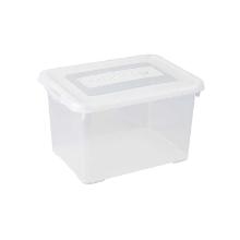 BOITE DE RANGEMENT HANDY 35L TRANSPARENT 49X40X25CM (11) photo du produit