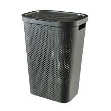 WASBOX INFINITY RECYCLED DOTS 60L DONKERGRIJS 44X35.6X60CM (6) artikelfoto
