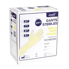 HANDSCHOEN VINYL - ELAST SOFT - TACTILIS - POEDERVRIJ - STERIEL - LARGE (6X50) artikelfoto