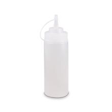 FLACON DOSEUR ABS TRANSPARANT D.55 H.200MM 350ML (6) photo du produit