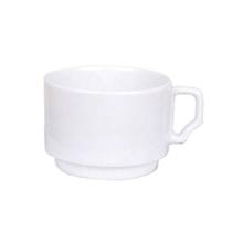 TASSE A CAFE VENUS EMPILABLE BLANCHE 170ML (12) photo du produit