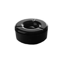 CENDRIER MELAMINE NOIR D.115MM (12) photo du produit