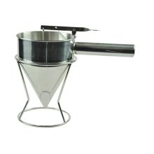 SAUSDISPENSER CUINOX OP VOET INOX D.130 H.200MM - 0,8L (1) artikelfoto