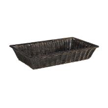 BROODMAND PP RECHTHOEKIG BRUIN/ZWART 1/1GN 530X325X100MM (1) artikelfoto