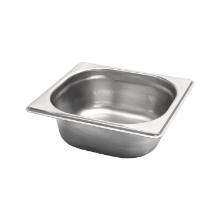 BAC GASTRONORM 1/6 INOX 18/8 100MM (1) photo du produit