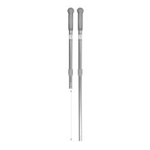 MANCHE TELESCOPIQUE ALU GRIS 56/93.4CM (1) photo du produit