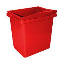 SEAU 4L ROUGE (1) photo du produit