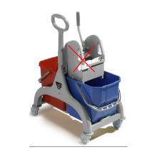 CHARIOT DE NETTOYAGE SIMPLE NICK 50L AVEC MANCHE PLAST.-GRIS-SANS PRESSE (1) photo du produit