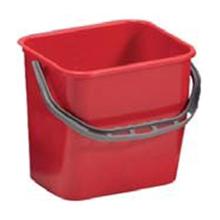 SEAU MOPLEN 12L ROUGE 28X33X27CM (1) photo du produit